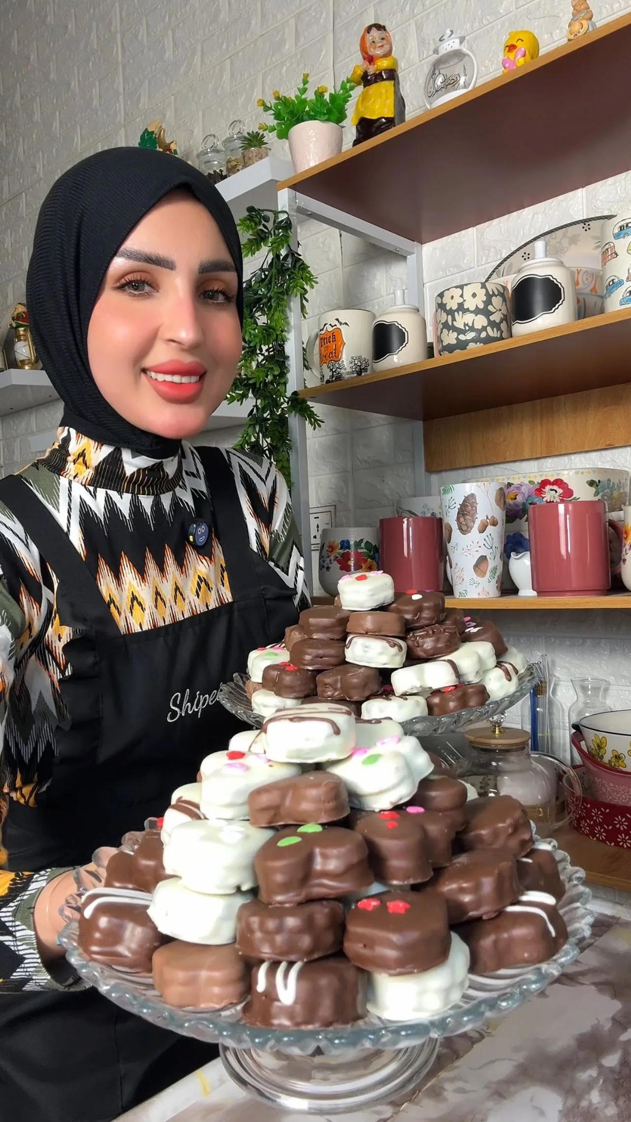 كوكيز ضيافة العيد بالشوكولاتة