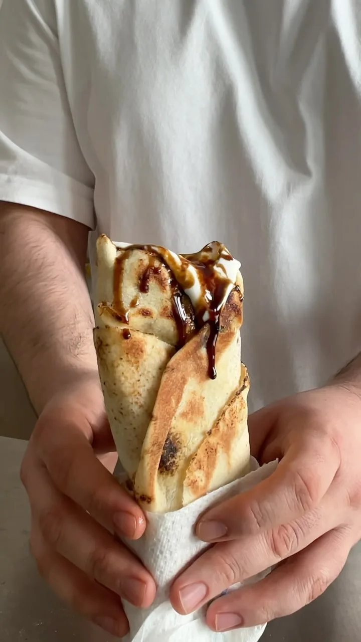 شاورما دجاج منزلية
