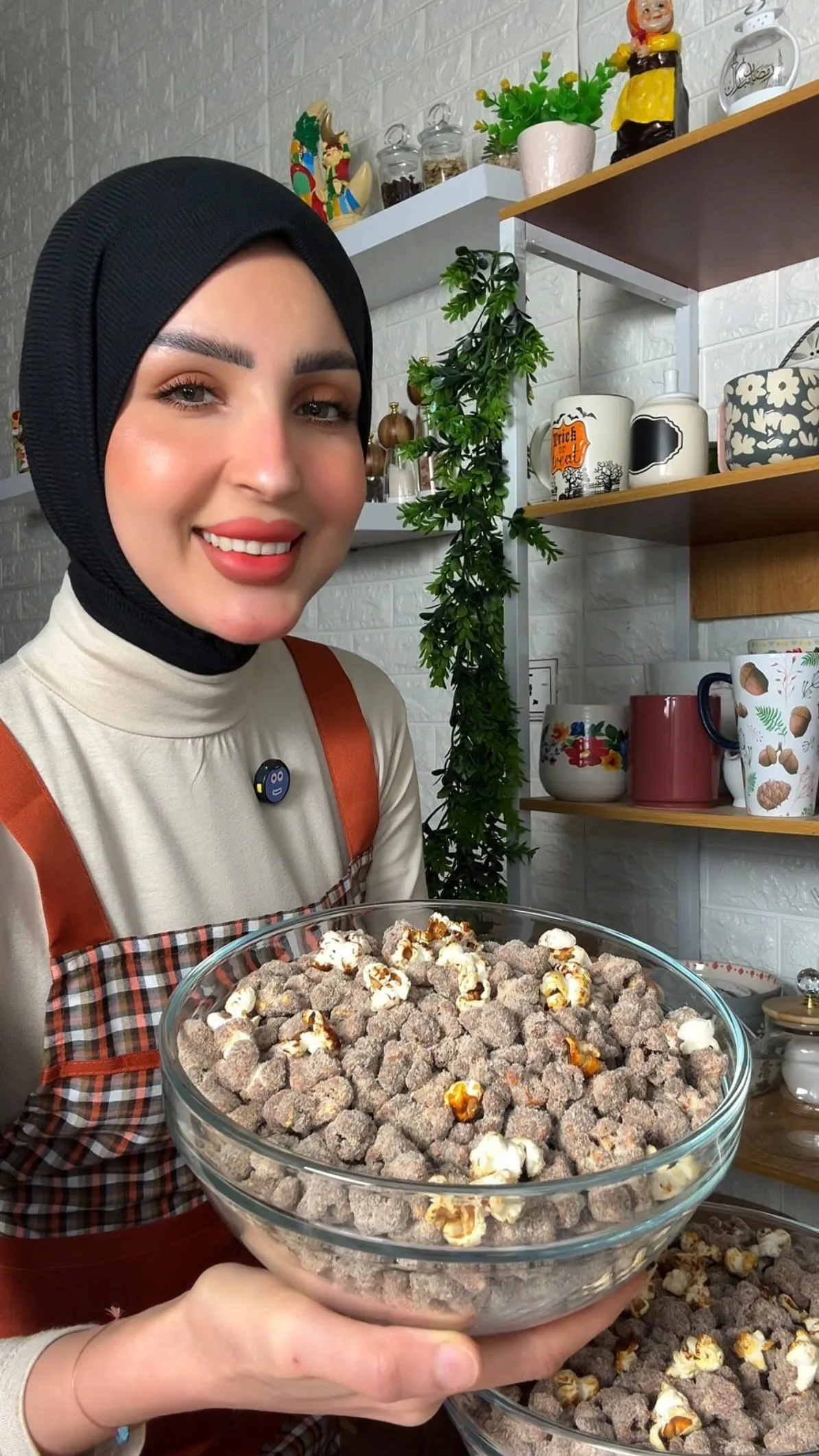 شامية بالشوكولاتة والكراميل السريع