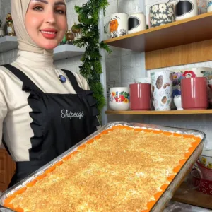 حلى الجزر البارد بالبسكويت والكريمة