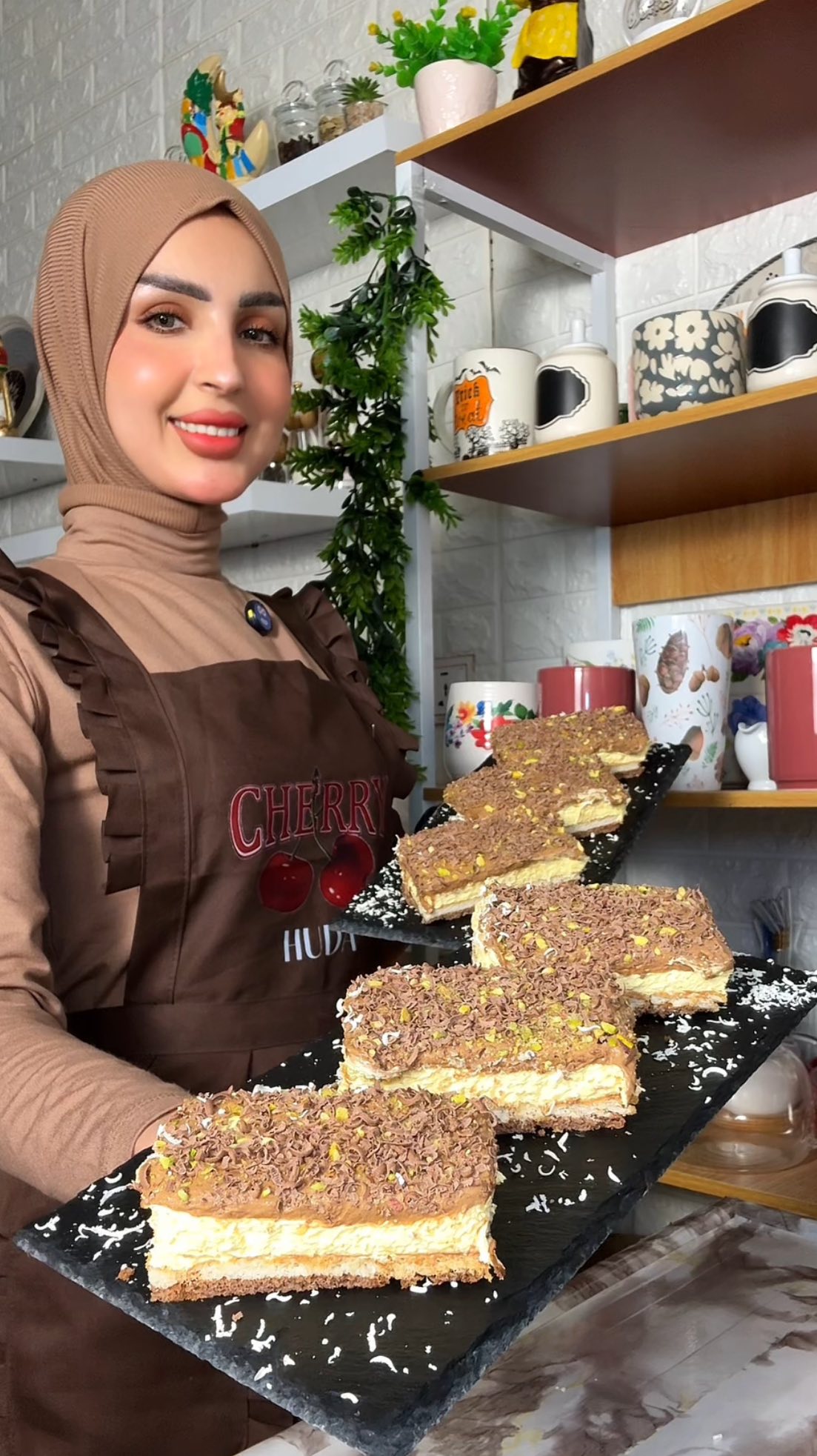 كيكة الأيس كريم الباردة والشهية