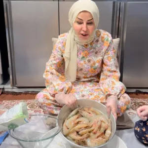 مرقة ربيان مع بامية