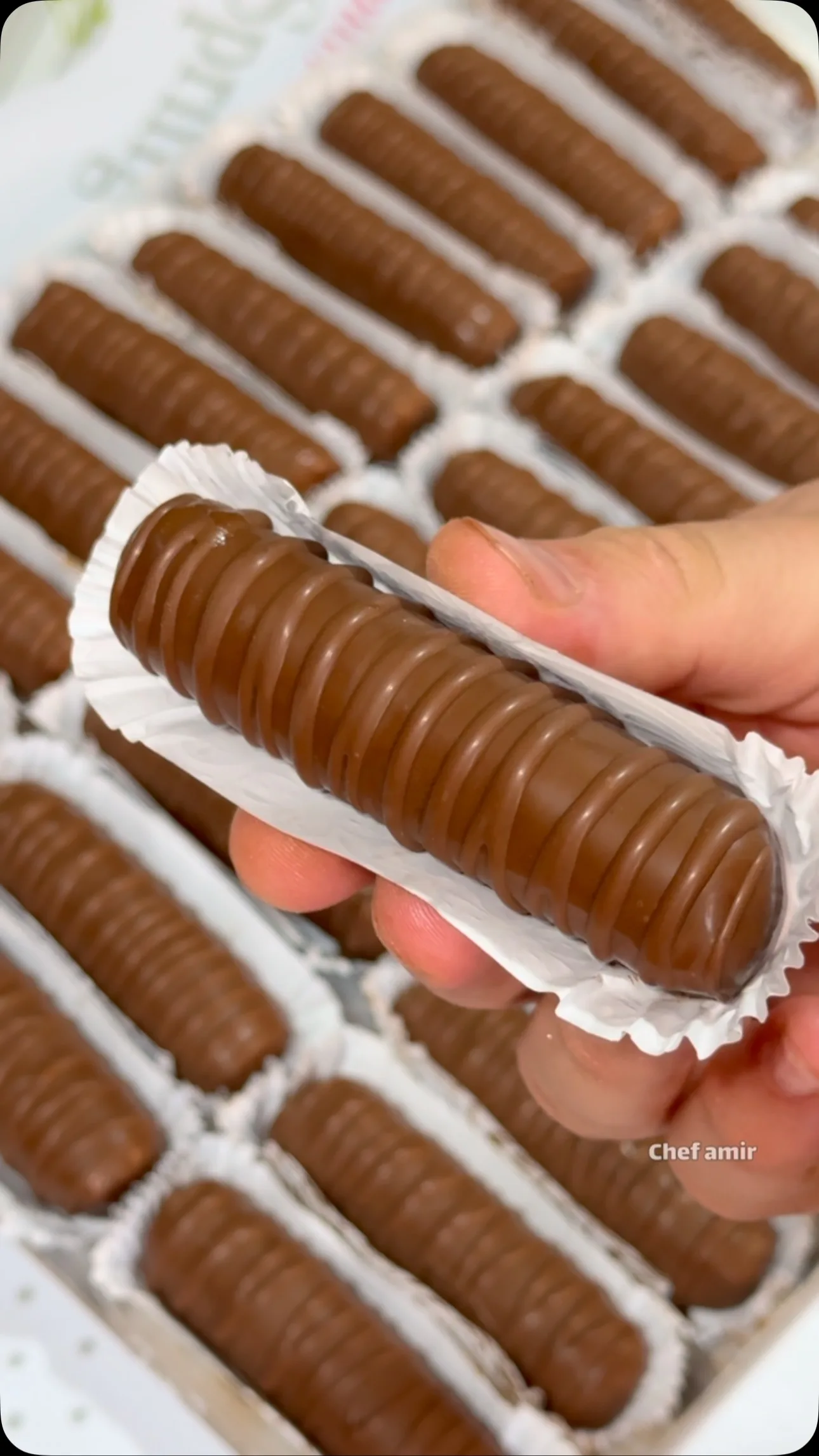 حلوى سيقار العيد بدون طهي