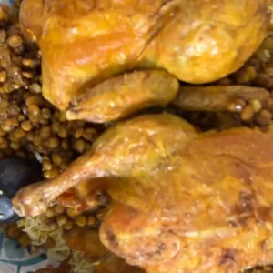 المجبوس الكويتي بالدجاج