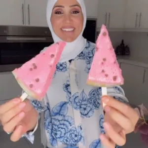 بوظة بطيخ (آيس كريم)