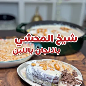 شيخ محشي باذنجان باللبن