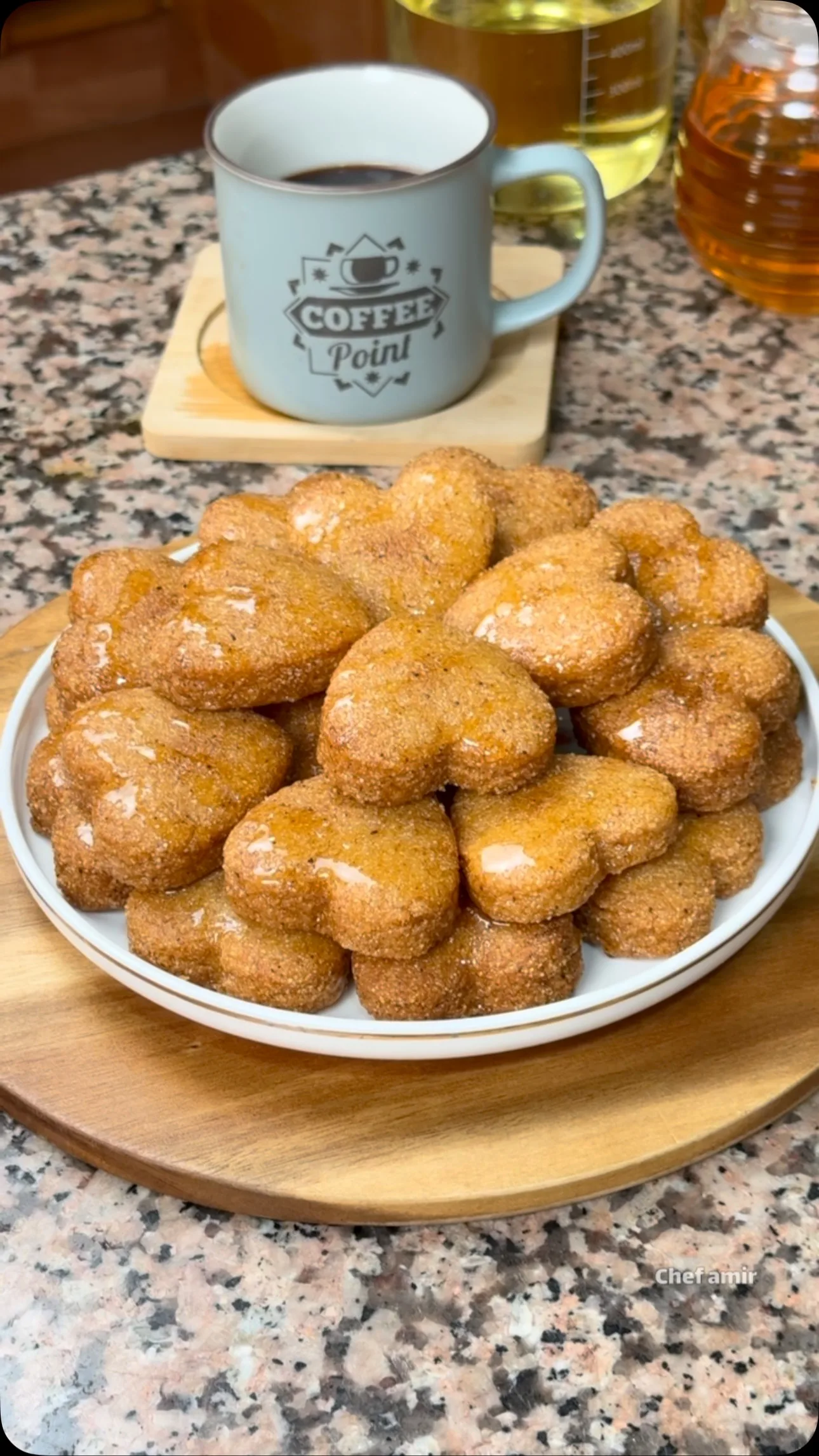 مبسوس مقلي بالعسيلة
