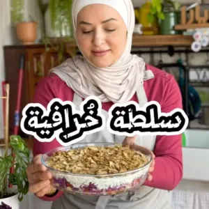 سلطة طبقات صحية