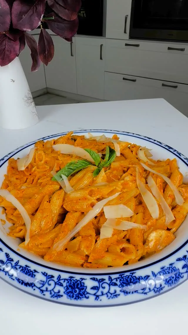 معكرونة بالصوص المشوي