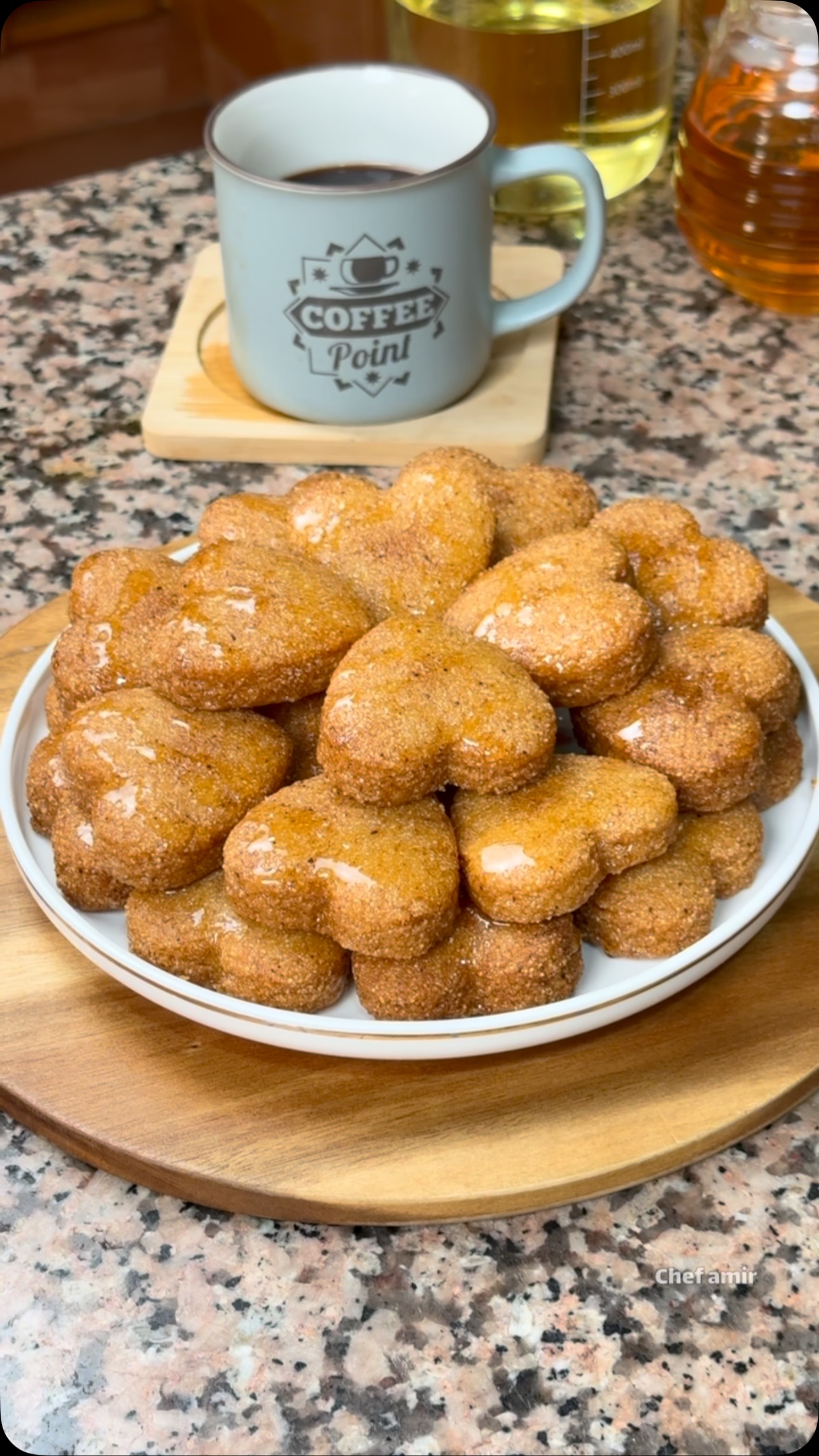 مبسوس مقلي بالعسيلة 3 مبسوس مقلي بالعسيلة