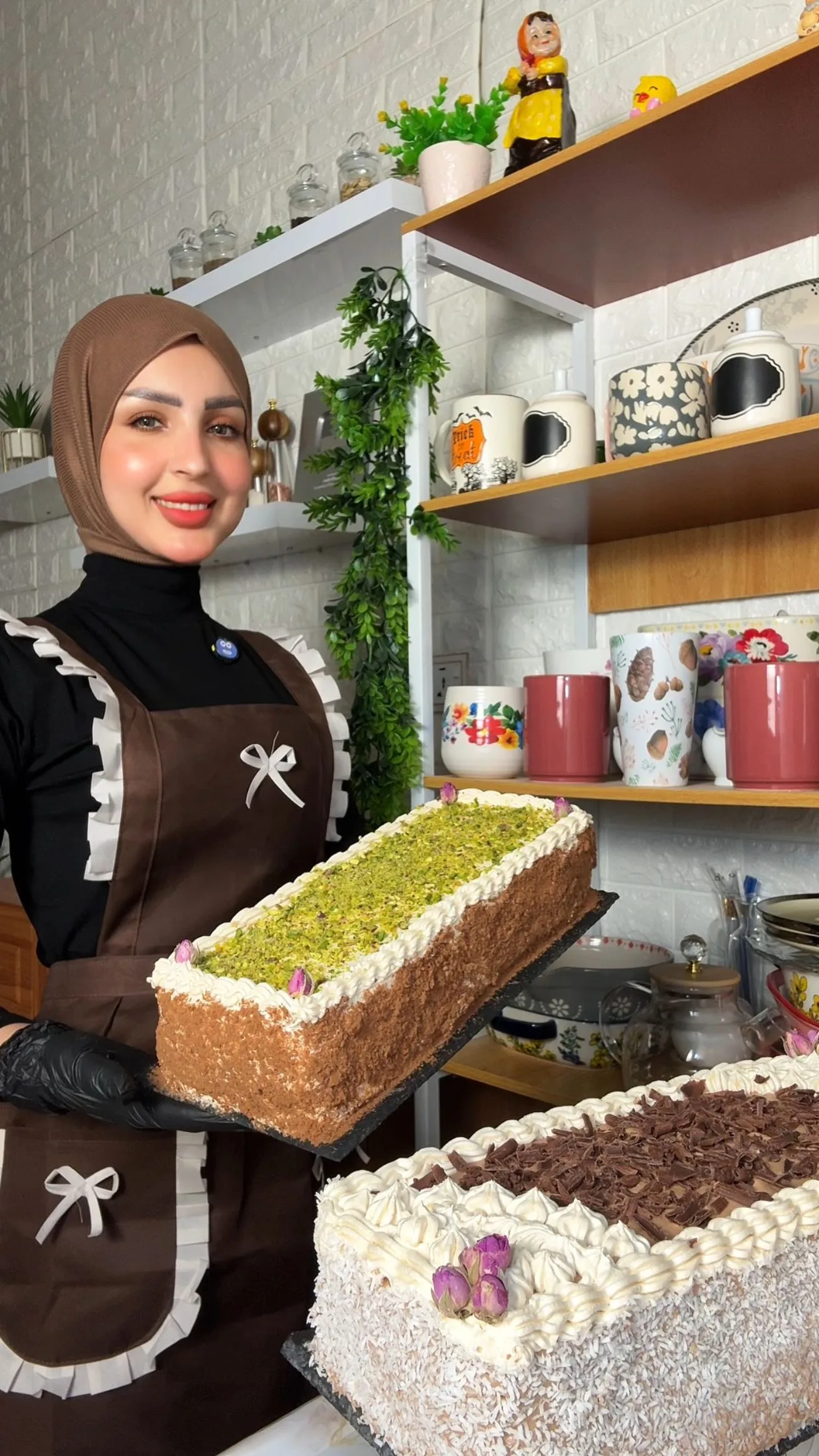 كيك بارد بالكاسترد