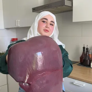 كبدة بقر على الصاج