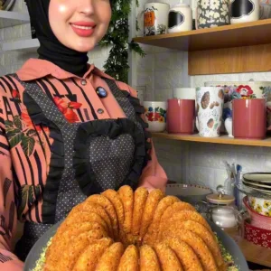 كيكة بدون طحين