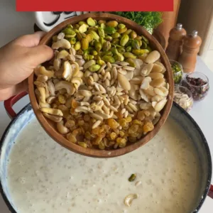 قمح بالحليب