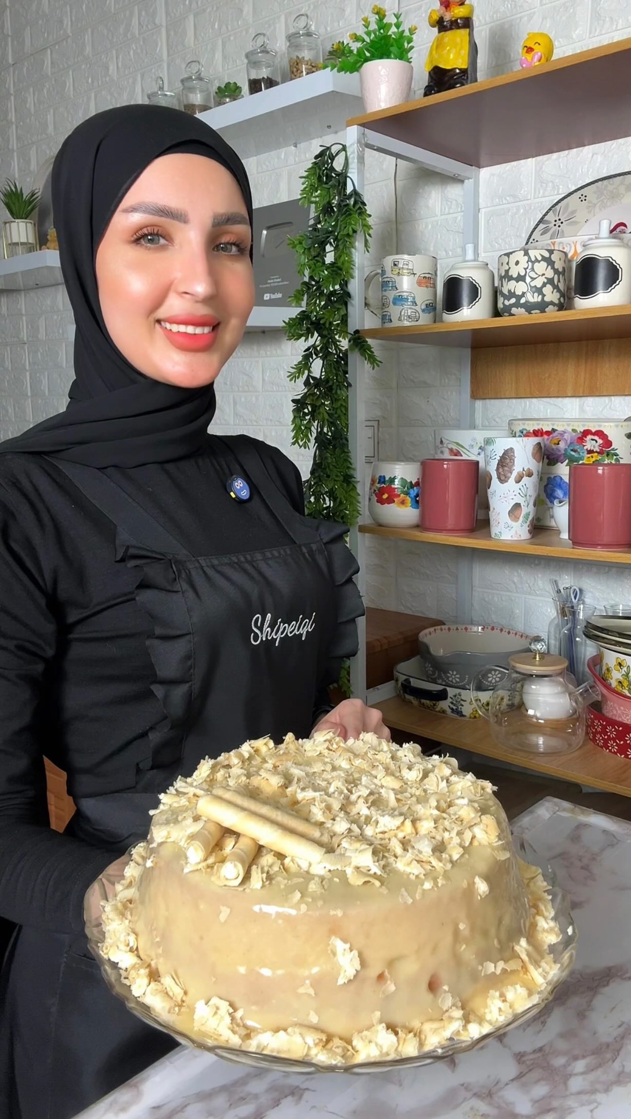 كيكة بركانية بدون بيض 1 كيكة بركانية بدون بيض