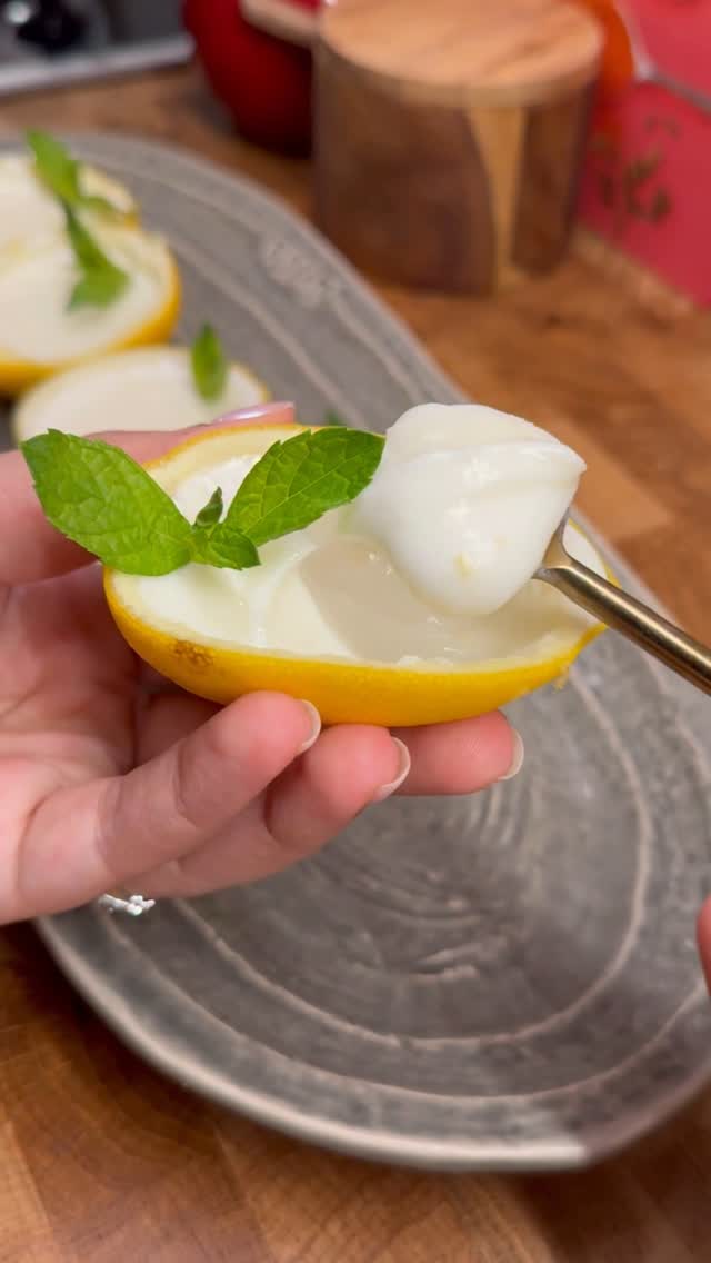 ليمون بوسيت 1 Lemon Posset