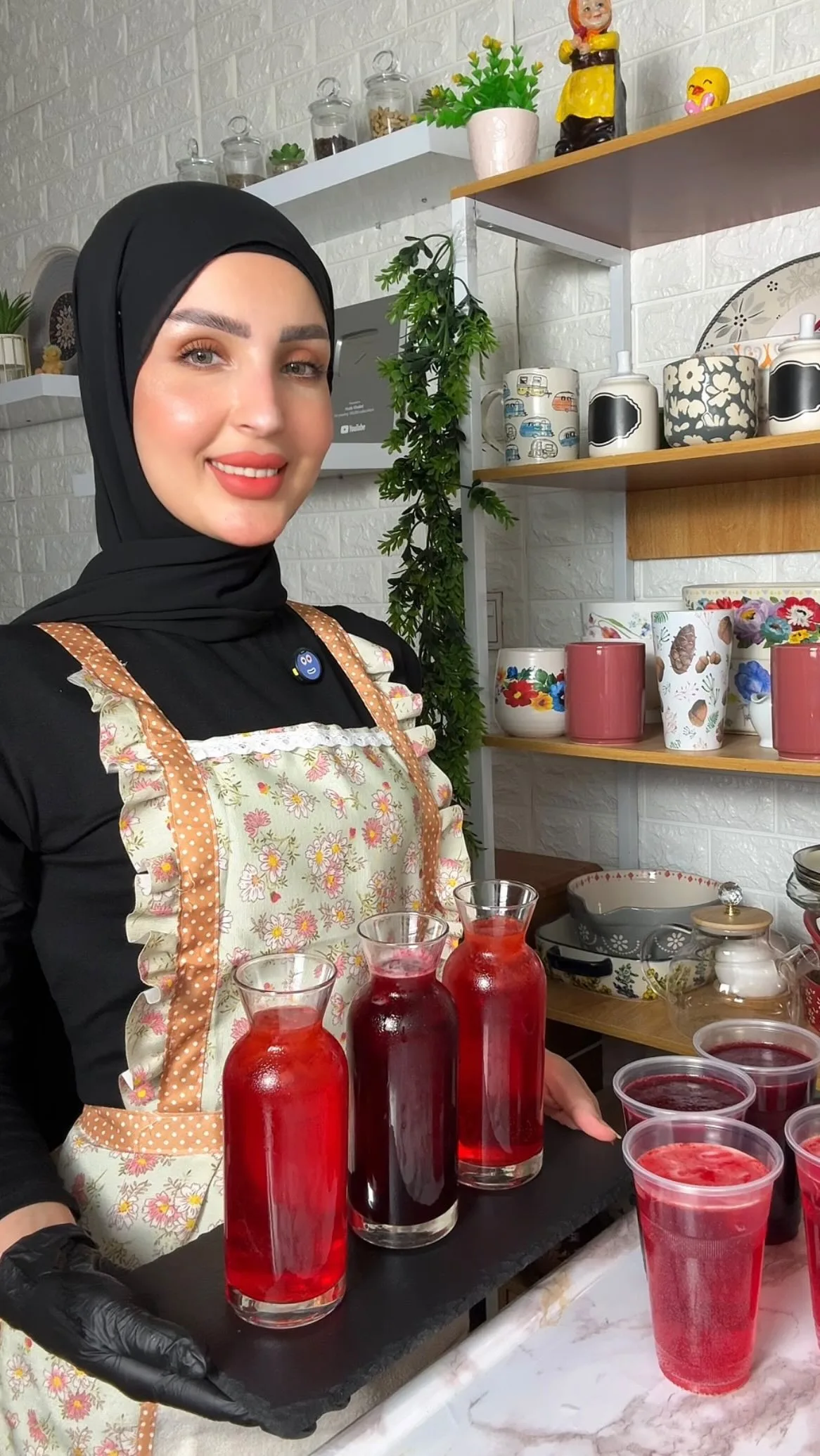 عصير الكركديه والجلي