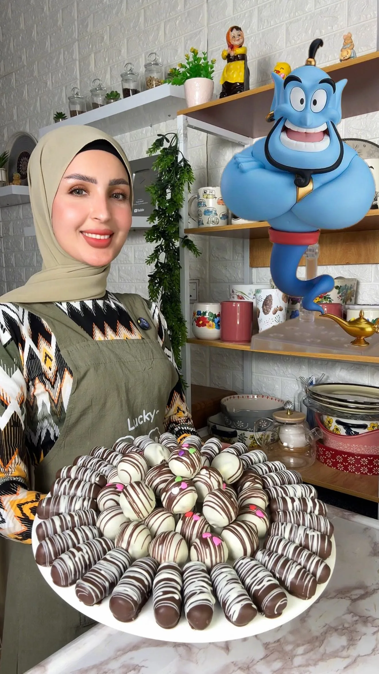 حلوى بسكويت بالشوكولاتة