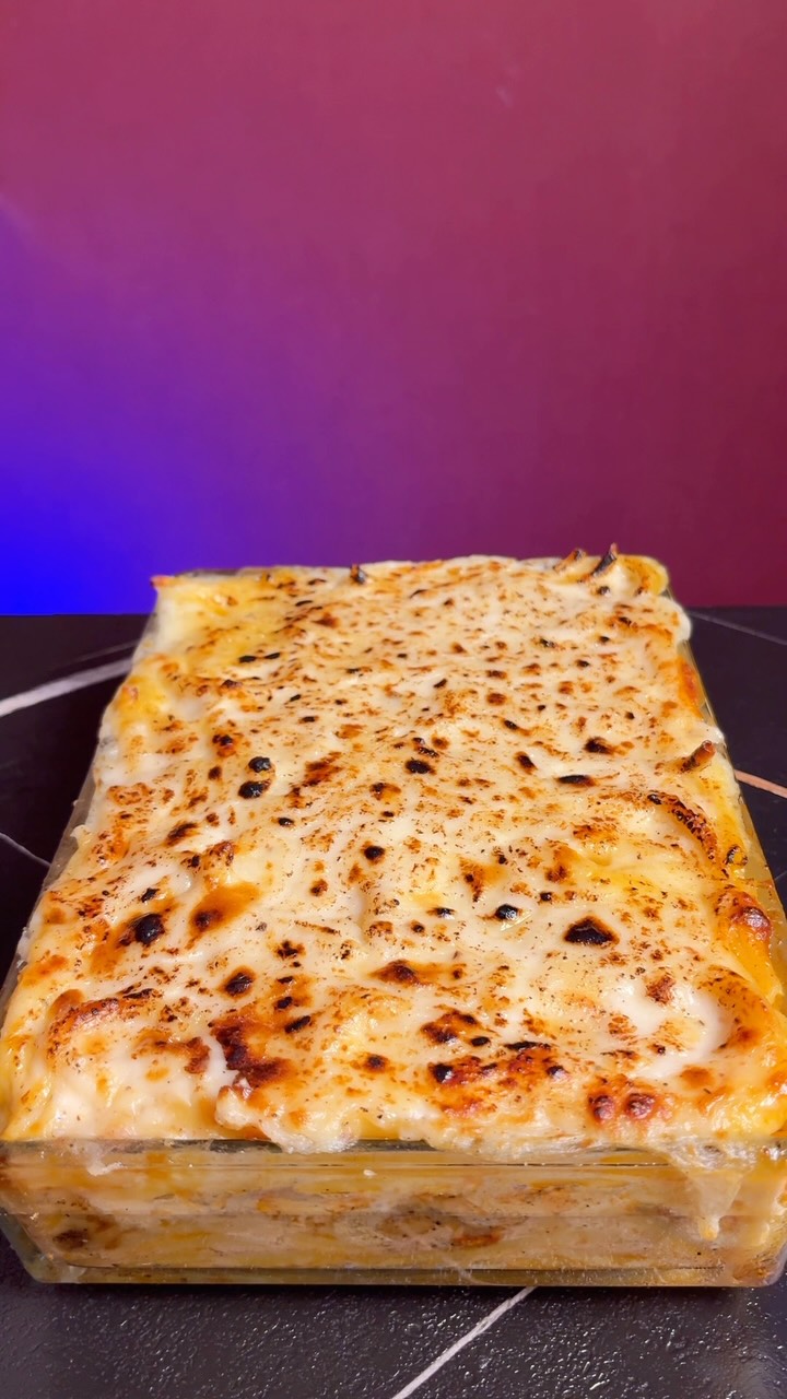 نجرسكو باستا بالدجاج والبشاميل