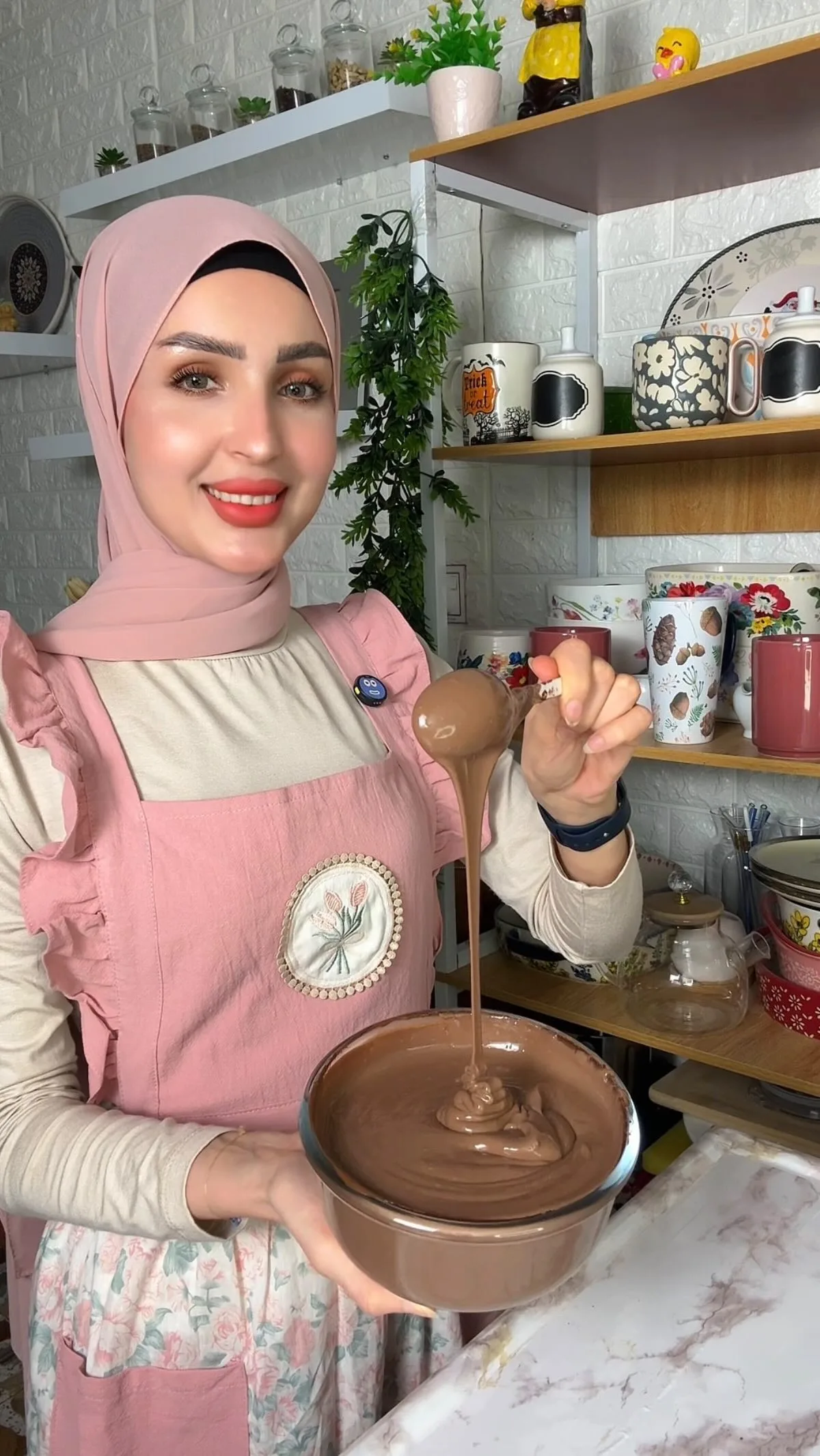 صوص شوكولاتة كريمي