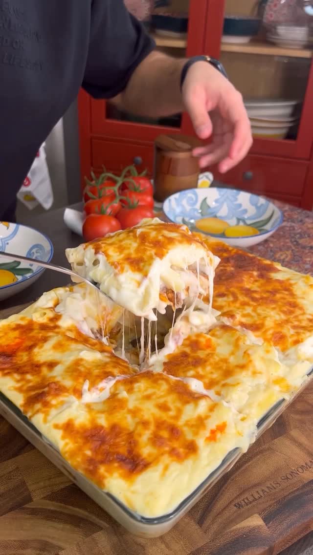 مكرونة بشاميل مصرية