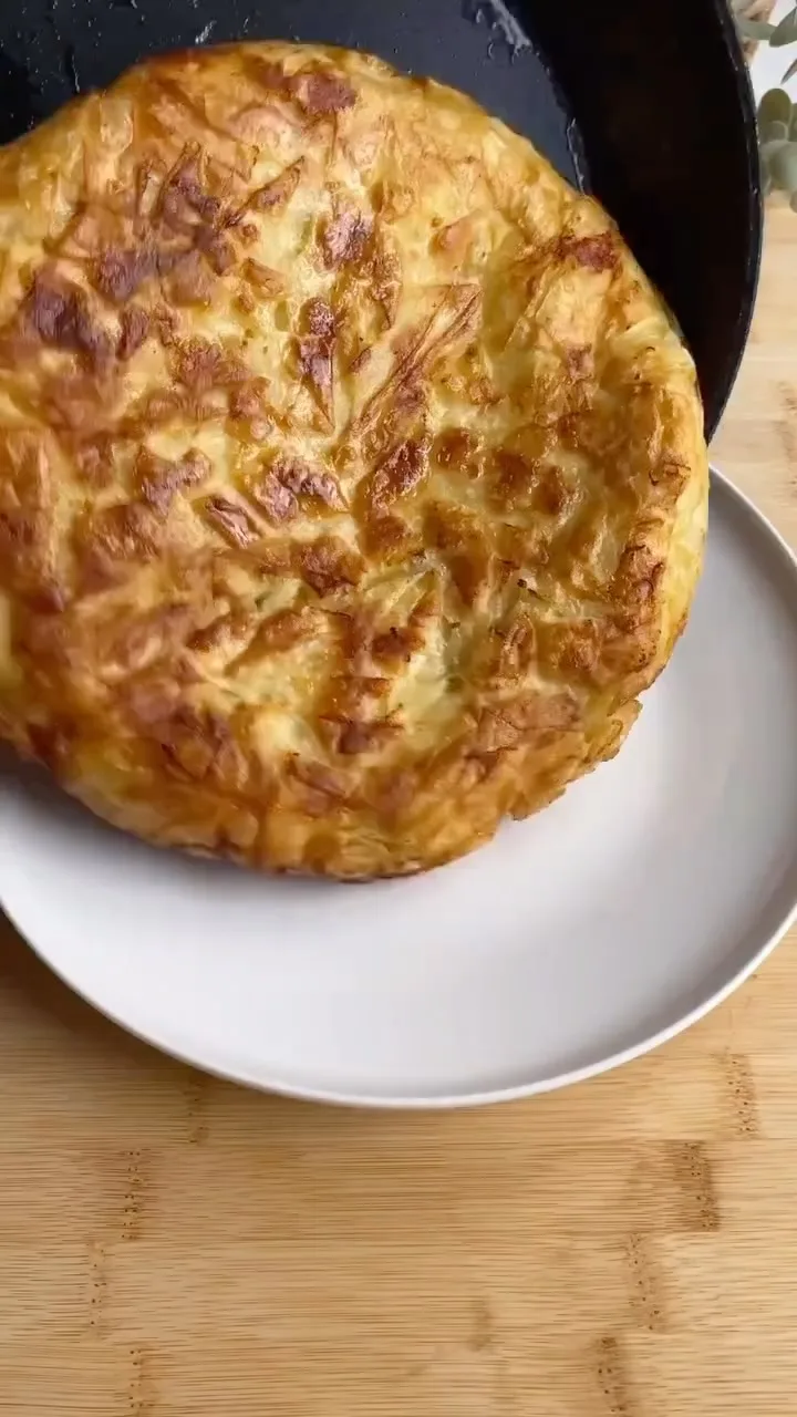 بوريك ماء بالجبنة في المقلاة (بدون فرن)