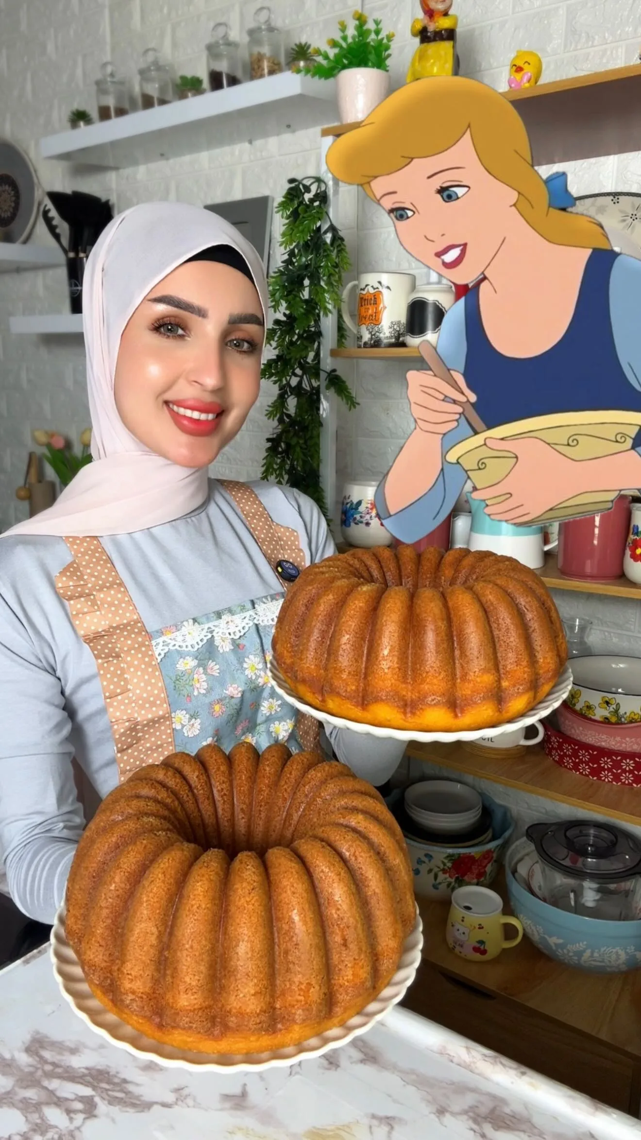 كيكة الموز بالشوكولاتة وزبدة الفول السوداني