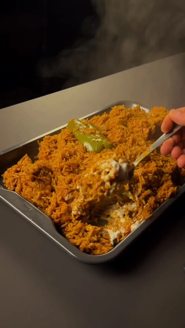 كبسة حساوية أصيلة بالدجاج أو اللحم