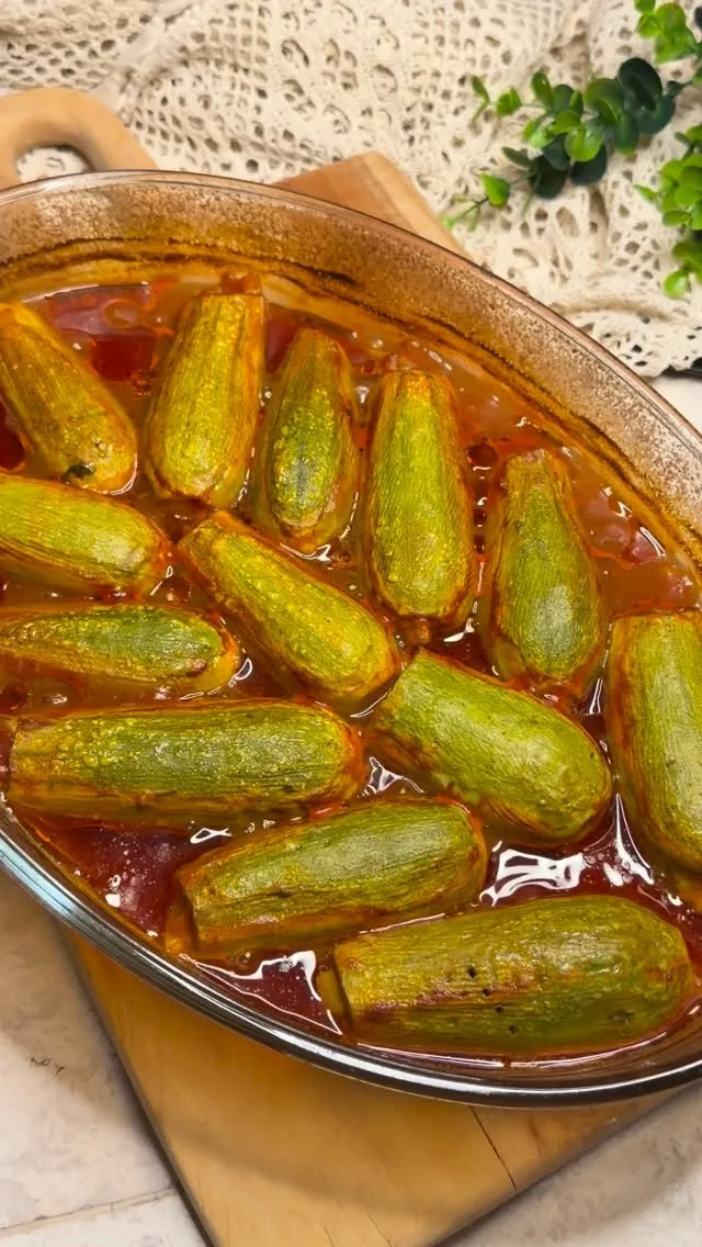 محشي كوسة بالفرن
